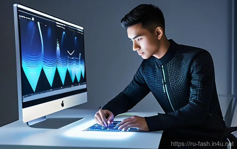 패션디자인 직무별 업무 차이 - **A highly inspired fashion designer** in her late 20s, with a chic, artistic bob haircut, sits amid... 패션디자인 직무별 업무 차이 - **A highly inspired fashion designer** in her late 20s, with a chic, artistic bob haircut, sits amid...